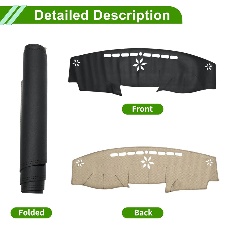 Lexus LS460 2006-2011 - Black Carpet Dashboard Cover Mat