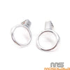 Honda Goldwing F6B GL1800 2.5" Chrome Fog Light Trim Ring (2013-2017)