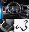 Ford F150 Carbon Fiber Steering Wheel Cover Trim (2015-2019)