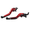 Yamaha YZF R1 (2009-2014) Red CNC Extendable Brake Clutch Levers