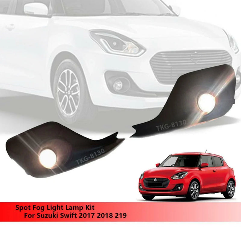 Suzuki Swift Fog Light Lamp Kit with Cover (2017-2019)