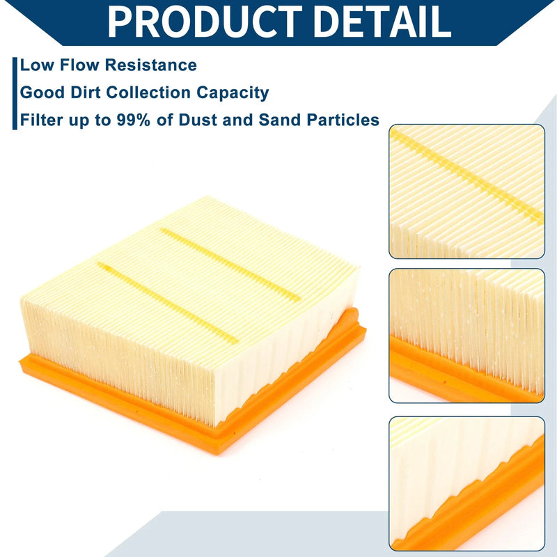 Ford Fiesta Mk7 1.25L 1.4L 1.6L Car Engine Air Filter (2008-2017)