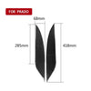 Land Cruiser Prado 2014-2017 Carbon Fiber Headlight Sticker Eyelie trim fit