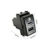 Nissan Altima Sentra X-trail Pathfinder Frontier Rogue USB QC3.0 Charger 36W