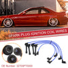 Honda Accord 5 Pcs Spark Plug Wire Ignition Coil Cables (1990-1994)