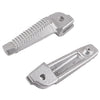 BMW K1300S K1300R F800R Front Silver Footrests Pegs (2005-2013)