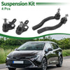 Toyota Solara 4 x Front Suspension Kit Outer Tie Rod Ends Lower Ball Joints