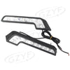 Universal Euro 2 x 6-LED Car Daytime Running Lights (2010-2023)