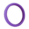 Good Grip Mesh Cloth 14''/15'' Rose Red Car Steering Wheel Cover