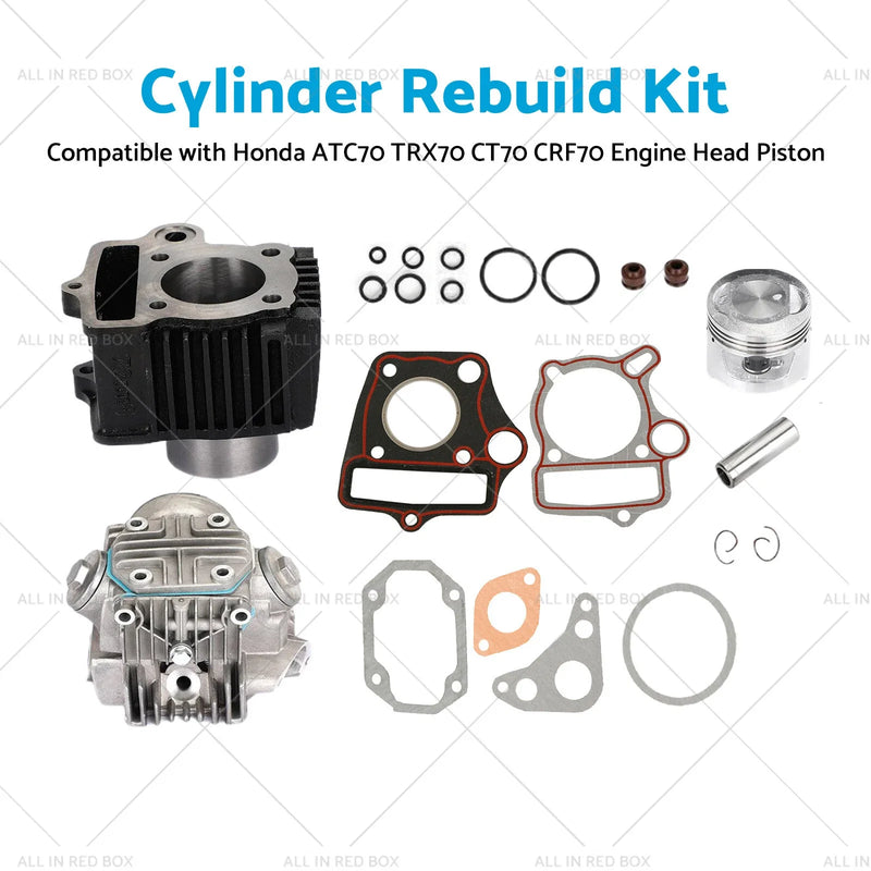 Honda ATC70 TRX70 CT70 CRF70 Top End Rebuild Kit (1970-2023)