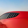 Ford Mustang MK6 Rear Window Side Louver Trim (2015-2023)