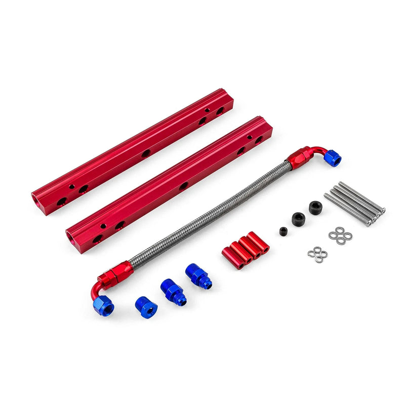 Pontiac 326 350 389 400 421 428 455 Aluminum Fuel Injector Rail Kit