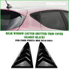 Ford Fiesta MK8 Rear Window Side Louvers (2018-2024)