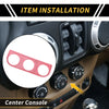 Jeep Wrangler JK (2011-2017) Pink AC Switch Button Control Cover Trim