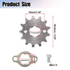 Dirt Bike Mini Bike Sprocket / 420 13T 20mm Motorcycle Engine Sprocket