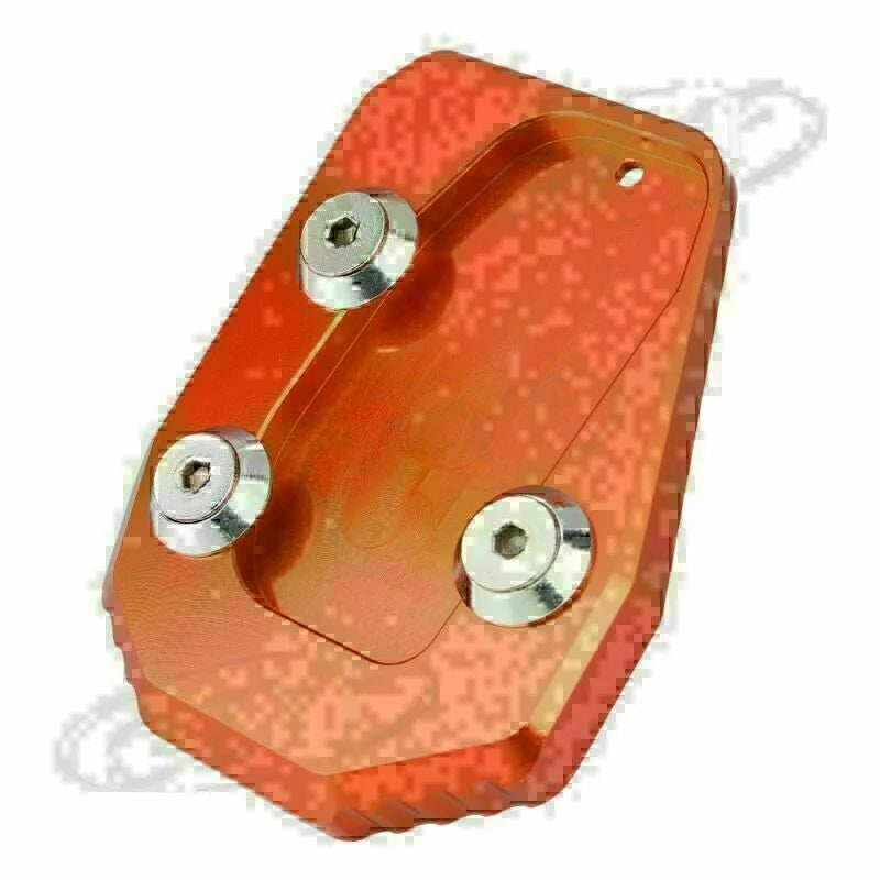 Yamaha MT09 (2013-2016) - Orange Kickstand Side Stand Extension Pad