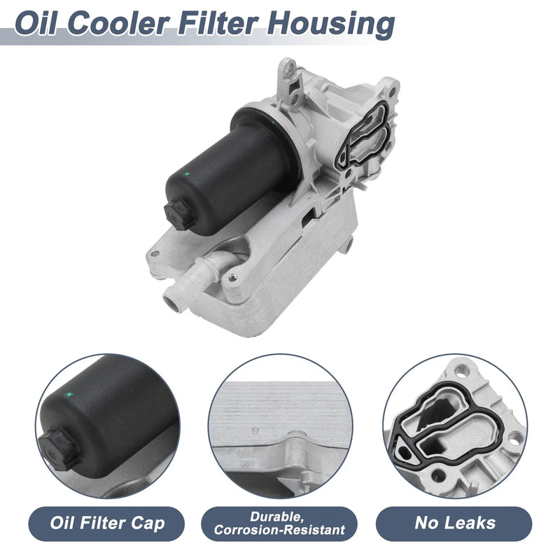 Mercedes-Benz A220 A250 L4 2.0L Engine Oil Filter Housing (2019-2023)