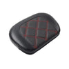 Harley Electra Glide Red Stitching Sissy Bar Backrest Pad (2014-2023)