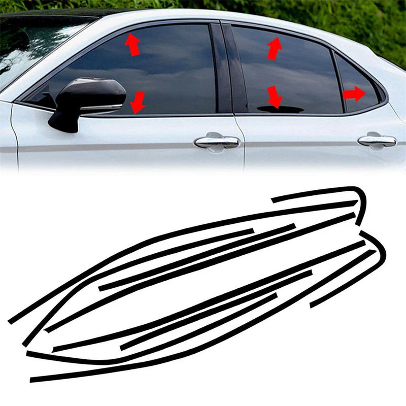 Camry Chrome Delete Blackout Overlay Window Trim (2018-2023)