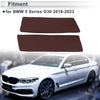 BMW 5 Series G30 2018-2023 Dark Red 1 x Set Center Console Cover