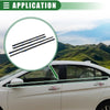 Honda Civic Window Weatherstrip Trim Seal Belt Kit Outer (2012-2015)