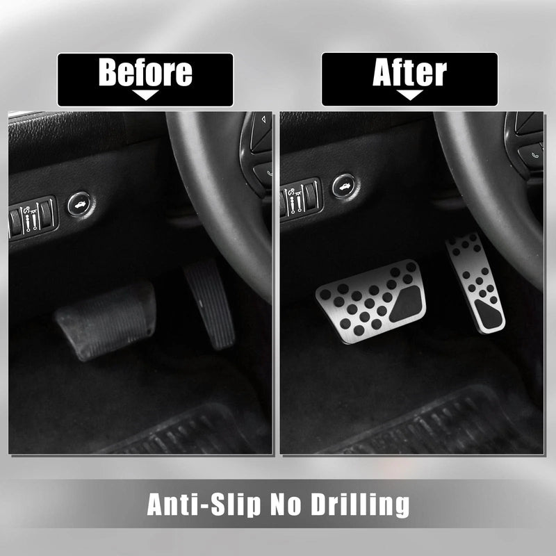 Dodge Chrysler Brake & Gas Accelerator Pedal Covers Kit