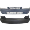 Bumper Cover For 1997-1999 Toyota Camry Front and Rear