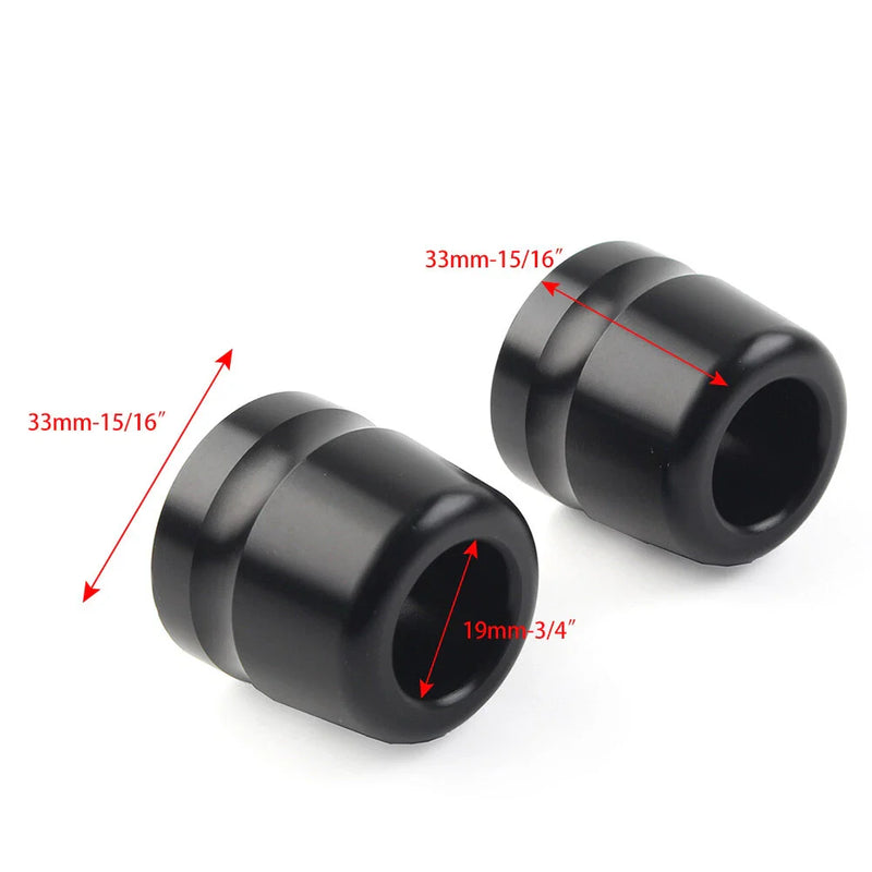 BMW S1000RR HP4 S1000R F800R Blue Handlebar Grips Bar End Slider Caps