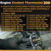 CHEVROLET NOVA Engine Coolant Thermostat Seal (1985–1988)