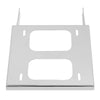 Harley Fatboy Chrome Trunk Mounting Rack Hardware (2008-2017)