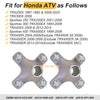 Honda Sportrax 400 2x4 TRX400EX 2 x Rear Wheel Hubs (1999–2008)