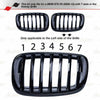 BMW X5 E70 M-Color Front Grille Cover Strips (2008-2013)