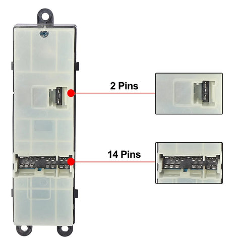Nissan Pathfinder Power Window Master Switch Driver Side (2005-2012)