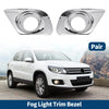 Dodge Journey Rear Left, Rear Right 1 Pair ABS Silver Tone (2011-2018)