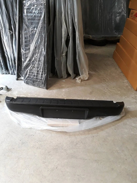 Toyota Hilux Vigo MK6 MK7 Black Rear Step Bumper Bar (2005-2014)