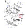 Jaguar XF Front Bumper Lower Grille Insert Cover (2008-2011)
