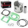 Yamaha G1 2-Cycle Golf Cart Top End Piston Kit w/ Gaskets .50mm Oversize