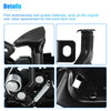 Honda Accord Black Metal Hood Latch Lock (1998-2002)