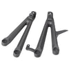 Honda CBR1000RR (2004-2007) Black Rear Passenger Foot Pegs