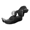 Harley Road Glide Seat Backrest Driver & Passenger Black Grey (2014-2023)