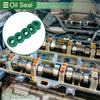 Oil Seal 5x12x5.5mm TPU Rotary Shaft Seal Seal Ring Green 5 Pcs