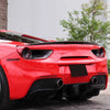 Ferrari 488 GTB / Spider 2016-2019 Real Carbon Fiber Rear Spoiler Trunk Wing