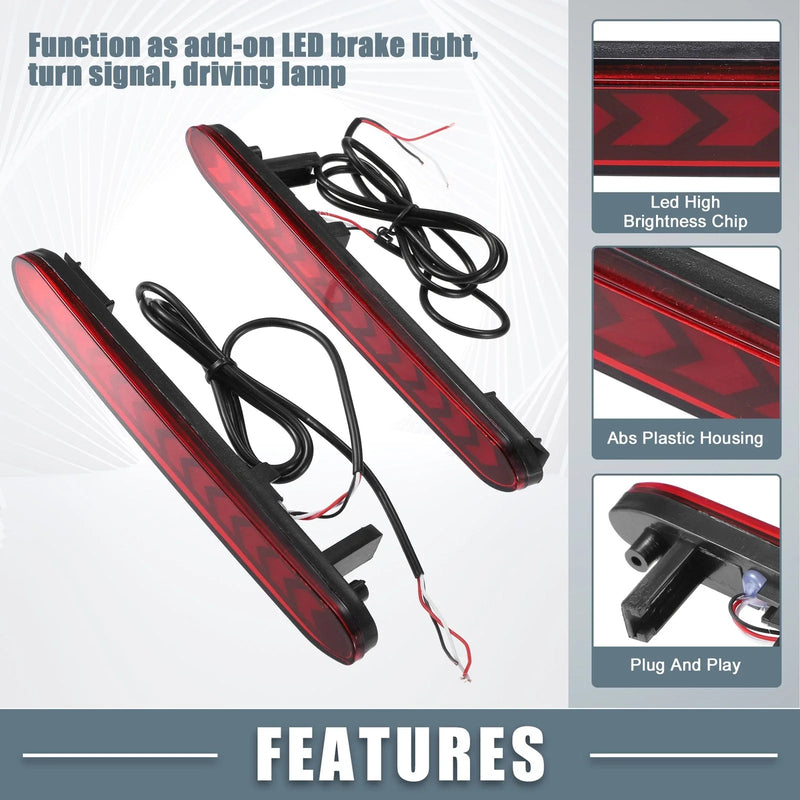 Honda Odyssey Rear Bumper Reflector Light (2018-2023)