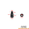 Yamaha V Star & Suzuki Mirror Hole Plugs Screws Bolt Kit