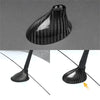 Fiat 500 Abarth 2010-2015 Black Carbon Fiber Shark Fin Antenna Cover