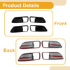 Toyota Corolla Gloss Black Interior Door Handle Bowl Cover Trim (2019-2025)