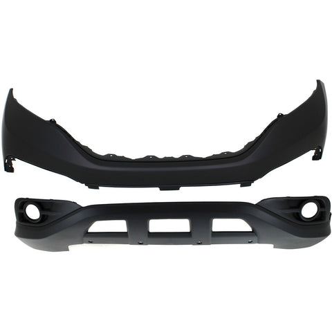 Capa Front Lower and Upper Bumper Cover For 2012-2014