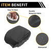 Jeep Wrangler Microfiber Leather Black Arm Rest Cover (2011-2023)