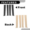 Dodge Ram 1500 (2002-2008) Black 4 x Car Pillar Window Trim Covers