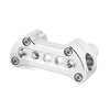 Harley Dyna, Street Bob, Sportster Handlebar Riser Clamp Mount Kit (2004-2023)